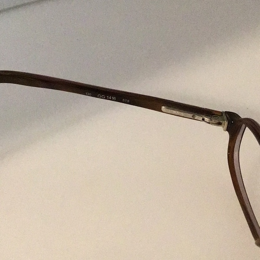 Authentic Gucci luxury designer signature vintage eyeglasses sunglasses frames - Picture 8 of 11